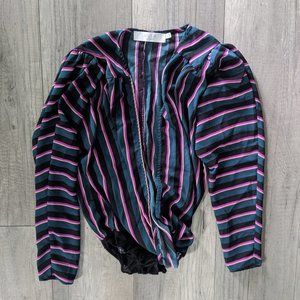 Long Sleeve Stripe Bodysuit